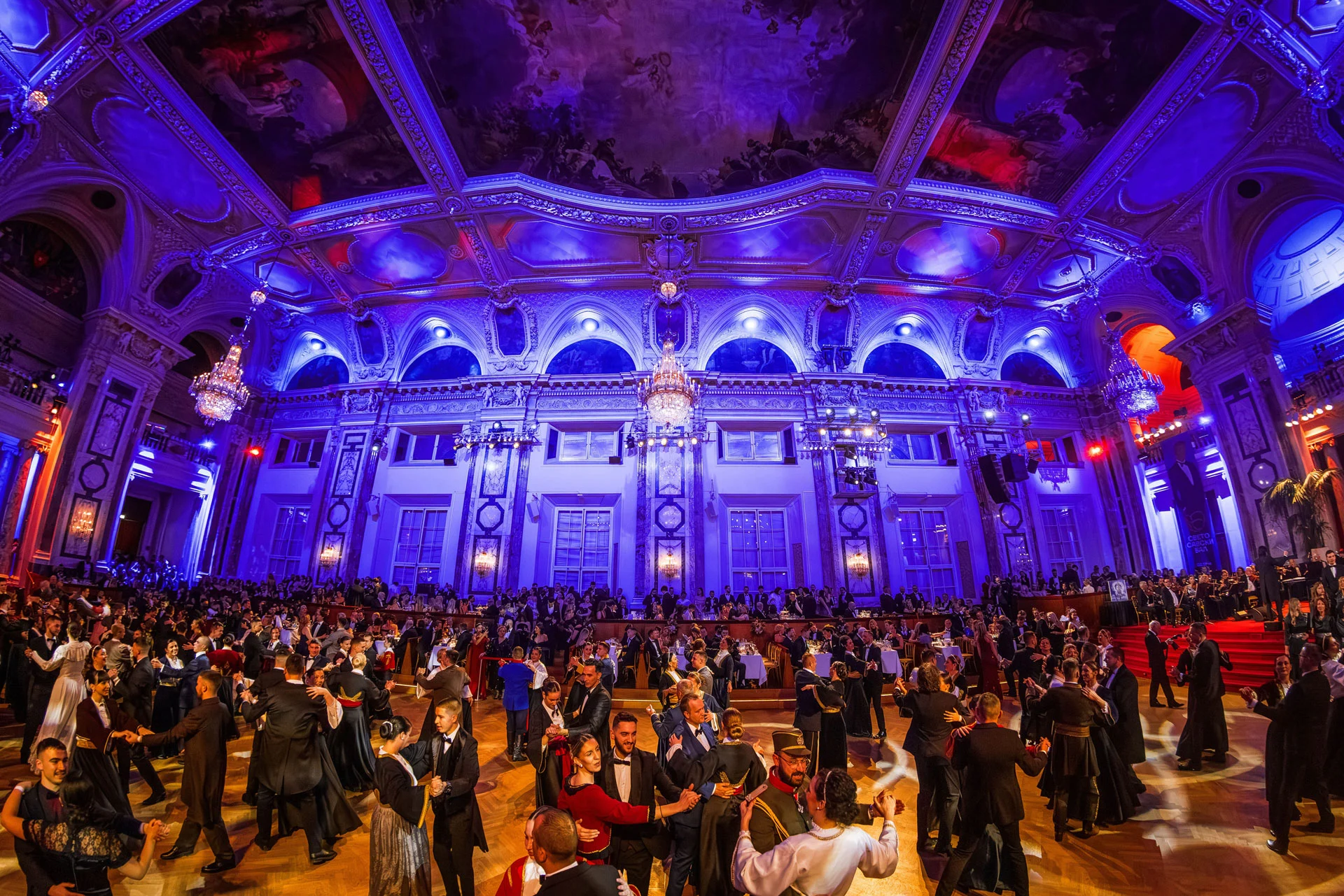 Rubiks at the Saint Sava Ball in Vienna