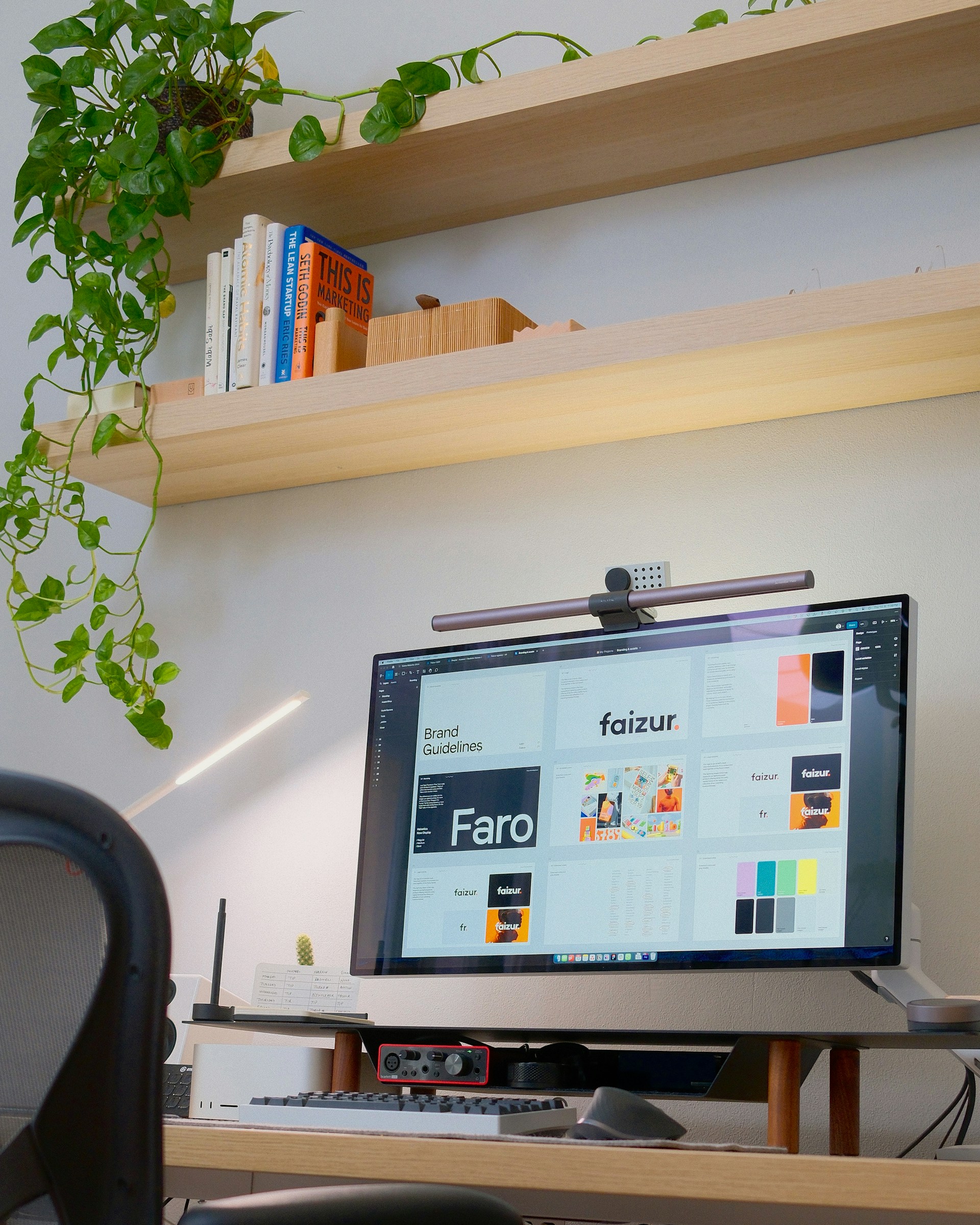 Abstract digital art representing branding